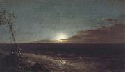 Frederic E.Church Moonrise oil painting artist